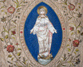 Bannière de procession de la Légion de Marie